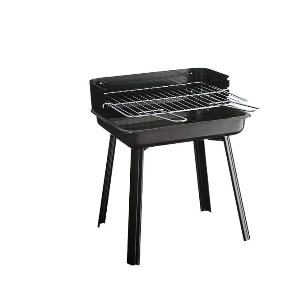 Parrilla de Carbón Plegable WgGUIF – Portátil, de Acero Inoxidable, Ideal para Barbacoa en Exteriores, Camping y Picnic